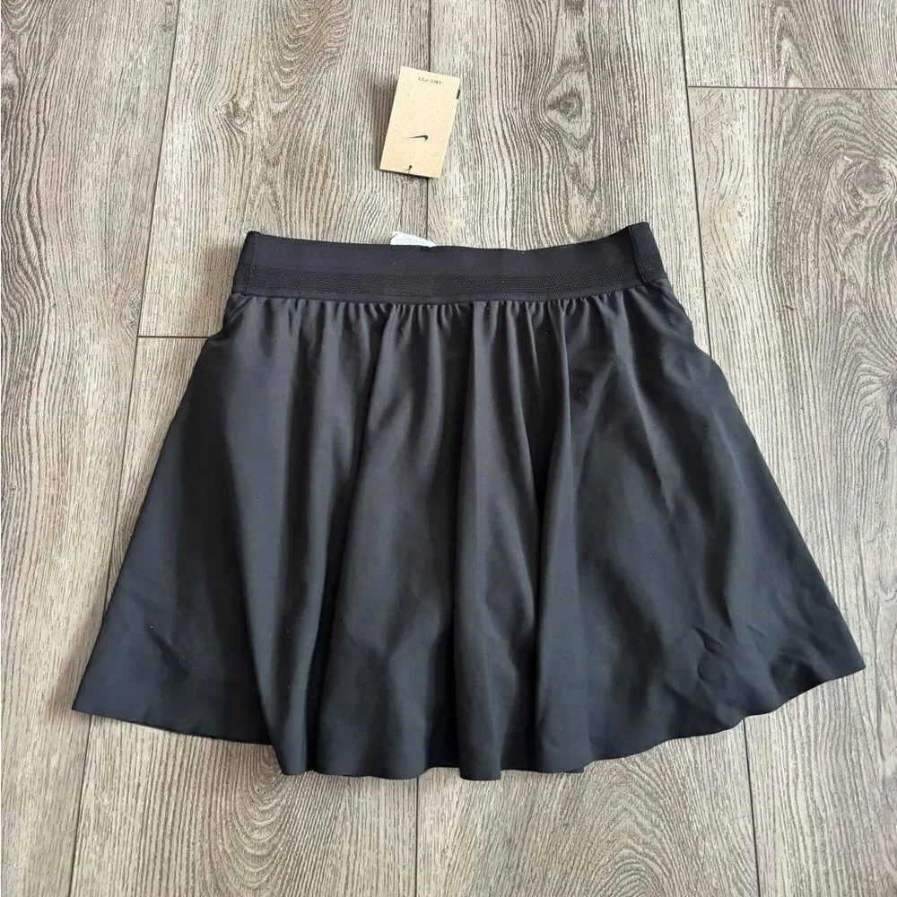 Nike Black Skater Mini Skirt Pleated Casual